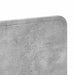 Tăblie cap cu headboard Gri din beton 200 cm Lemn compozit - WALTI WALTI