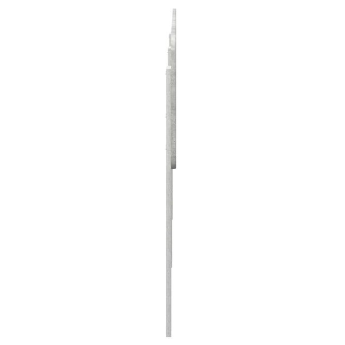 Tăblie cap cu headboard Gri din beton 200 cm Lemn compozit - WALTI WALTI