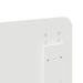 Tăblie cap cu headboard Alb Lucios 200 cm Lemn compozit - WALTI WALTI