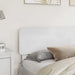 Tăblie cap cu headboard Alb Lucios 200 cm Lemn compozit - WALTI WALTI