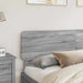 Tăblie cap cu headboard Gri Sonoma 200 cm Lemn compozit - WALTI WALTI