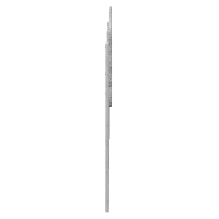 Tăblie cap cu headboard Gri Sonoma 200 cm Lemn compozit - WALTI WALTI