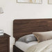 Tăblie cap cu headboard Stejar închis 200 cm Lemn compozit - WALTI WALTI