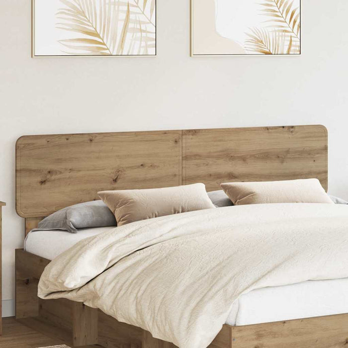 Tăblie cap cu headboard Stejar Artizanal 200 cm Lemn compozit - WALTI WALTI