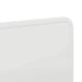 Tăblie cap cu headboard Alb 180 cm Lemn compozit - WALTI WALTI