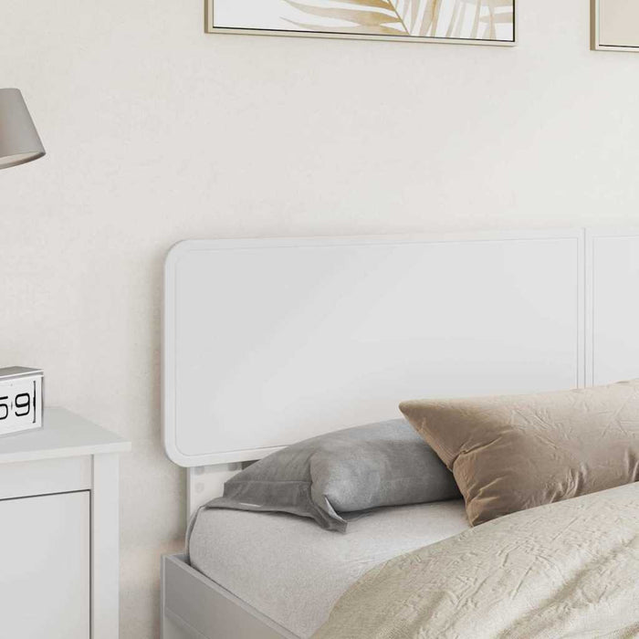 Tăblie cap cu headboard Alb 180 cm Lemn compozit - WALTI WALTI