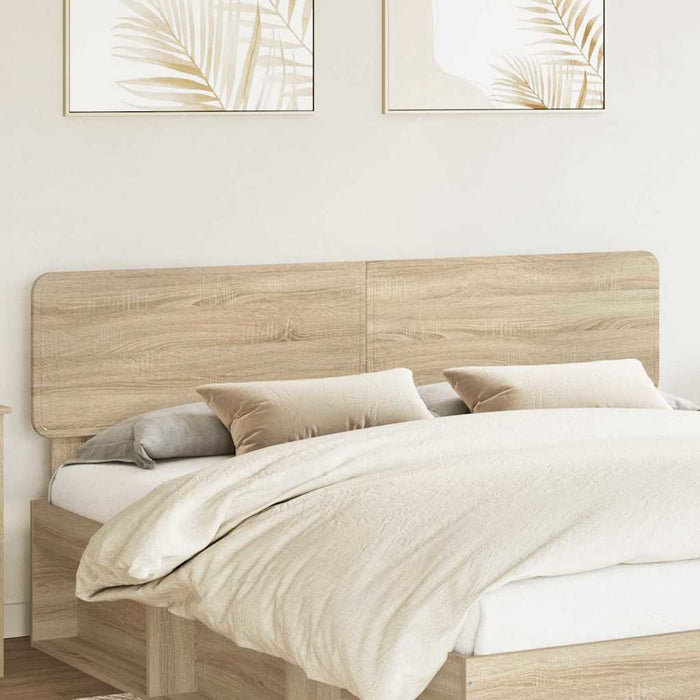 Tăblie cap cu headboard Stejar Sonoma 180 cm Lemn compozit - WALTI WALTI