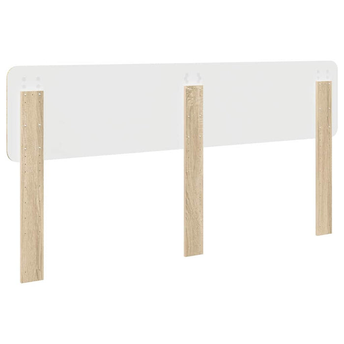 Tăblie cap cu headboard Stejar Sonoma 180 cm Lemn compozit - WALTI WALTI