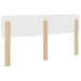 Tăblie cap cu headboard Stejar Sonoma 180 cm Lemn compozit - WALTI WALTI