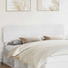 Tăblie cap cu headboard Alb Lucios 180 cm Lemn compozit - WALTI WALTI