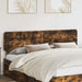 Tăblie cap cu headboard Stejar fumuriu 180 cm Lemn compozit - WALTI WALTI