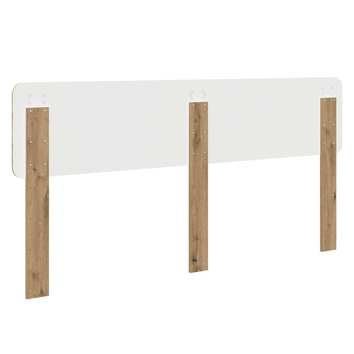 Tăblie cap cu headboard Stejar Artizanal 180 cm Lemn compozit - WALTI WALTI