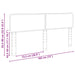 Tăblie cap cu headboard Stejar Artizanal 180 cm Lemn compozit - WALTI WALTI