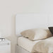 Tăblie cap cu headboard Alb 160 cm Lemn compozit - WALTI WALTI