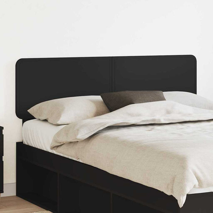 Tăblie cap cu headboard Stejar Negru 160 cm Lemn compozit - WALTI WALTI