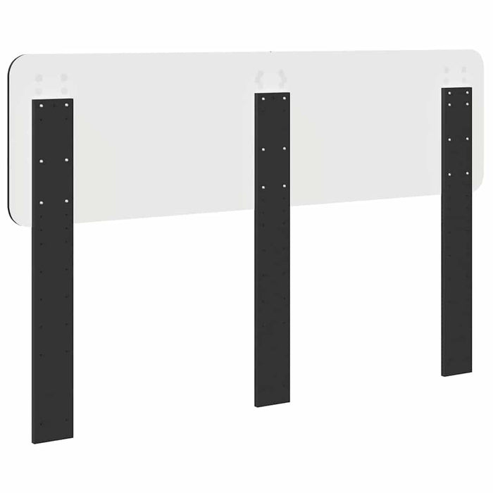 Tăblie cap cu headboard Stejar Negru 160 cm Lemn compozit - WALTI WALTI