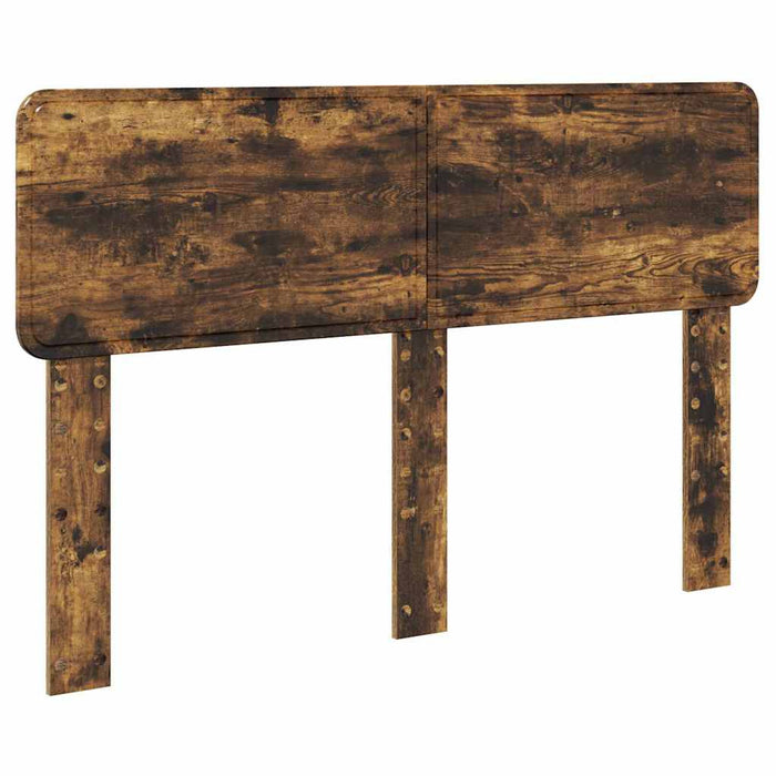 Tăblie cap cu headboard Stejar fumuriu 160 cm Lemn compozit - WALTI WALTI
