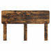 Tăblie cap cu headboard Stejar fumuriu 160 cm Lemn compozit - WALTI WALTI