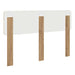 Tăblie cap cu headboard Stejar Artizanal 160 cm Lemn compozit - WALTI WALTI