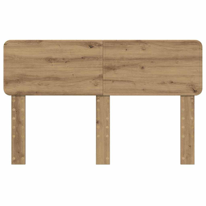 Tăblie cap cu headboard Stejar Artizanal 160 cm Lemn compozit - WALTI WALTI