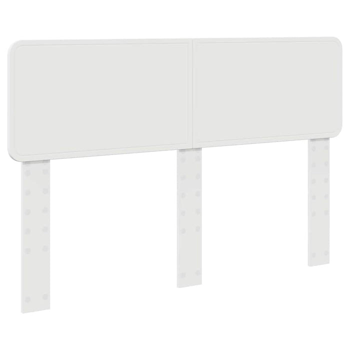 Tăblie cap cu headboard Alb 150 cm Lemn compozit - WALTI WALTI