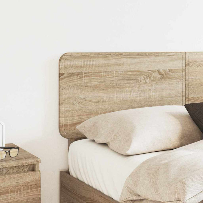Tăblie cap cu headboard Stejar Sonoma 150 cm Lemn compozit - WALTI WALTI