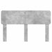 Tăblie cap cu headboard Gri din beton 150 cm Lemn compozit - WALTI WALTI