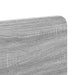 Tăblie cap cu headboard Gri Sonoma 150 cm Lemn compozit - WALTI WALTI