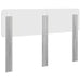 Tăblie cap cu headboard Gri Sonoma 150 cm Lemn compozit - WALTI WALTI