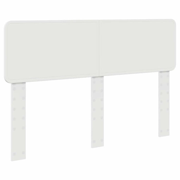 Tăblie cap cu headboard Alb 140 cm Lemn compozit - WALTI WALTI
