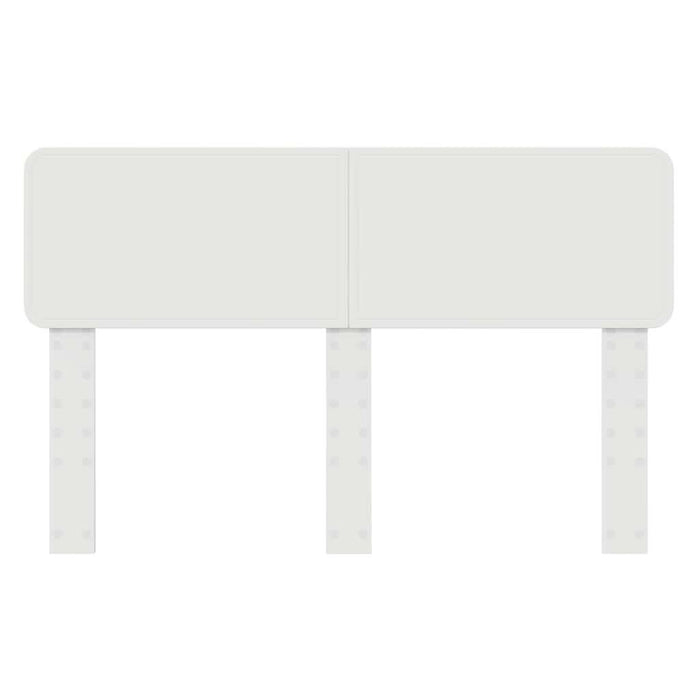 Tăblie cap cu headboard Alb 140 cm Lemn compozit - WALTI WALTI
