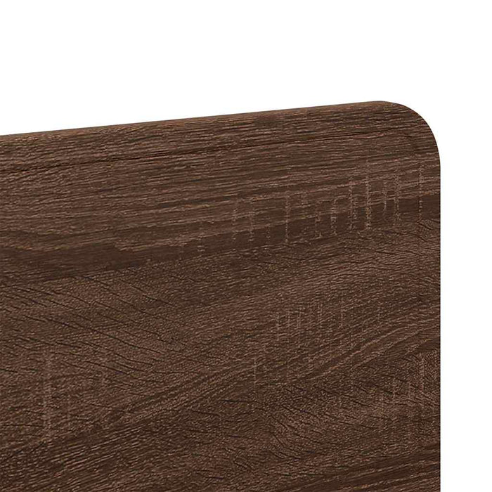 Tăblie cap cu headboard Stejar închis 140 cm Lemn compozit - WALTI WALTI