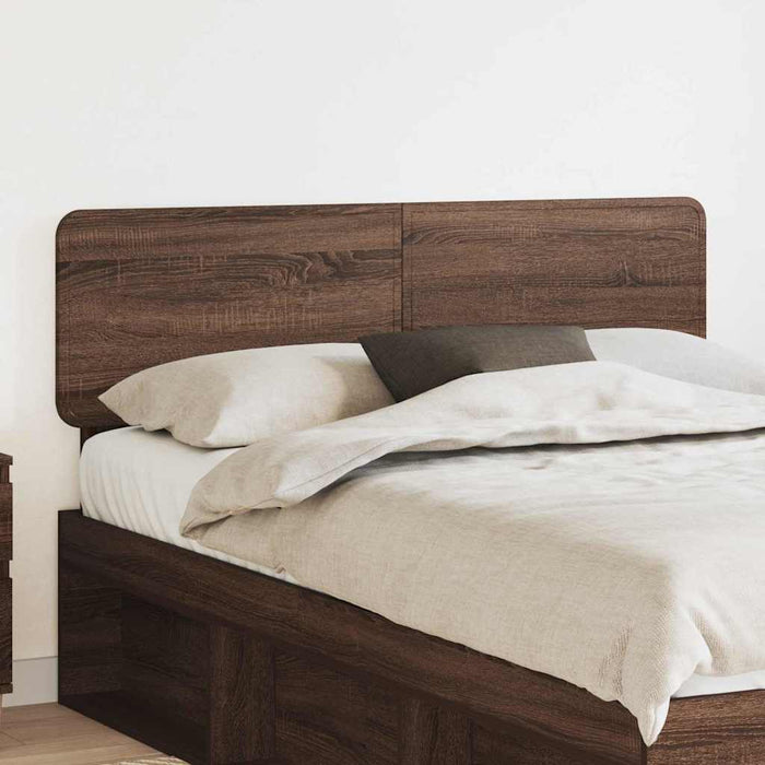 Tăblie cap cu headboard Stejar închis 140 cm Lemn compozit - WALTI WALTI