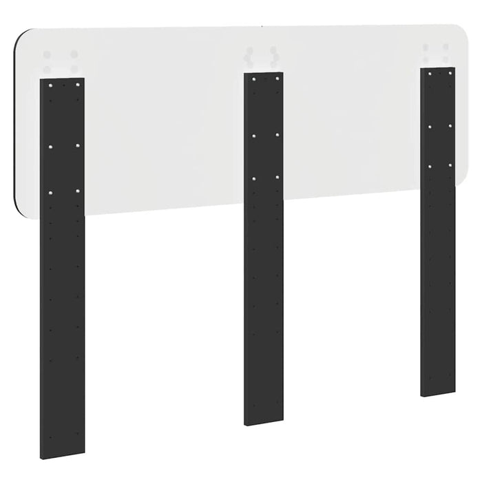 Tăblie cap cu headboard Stejar Negru 135 cm Lemn compozit - WALTI WALTI