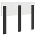 Tăblie cap cu headboard Stejar Negru 135 cm Lemn compozit - WALTI WALTI