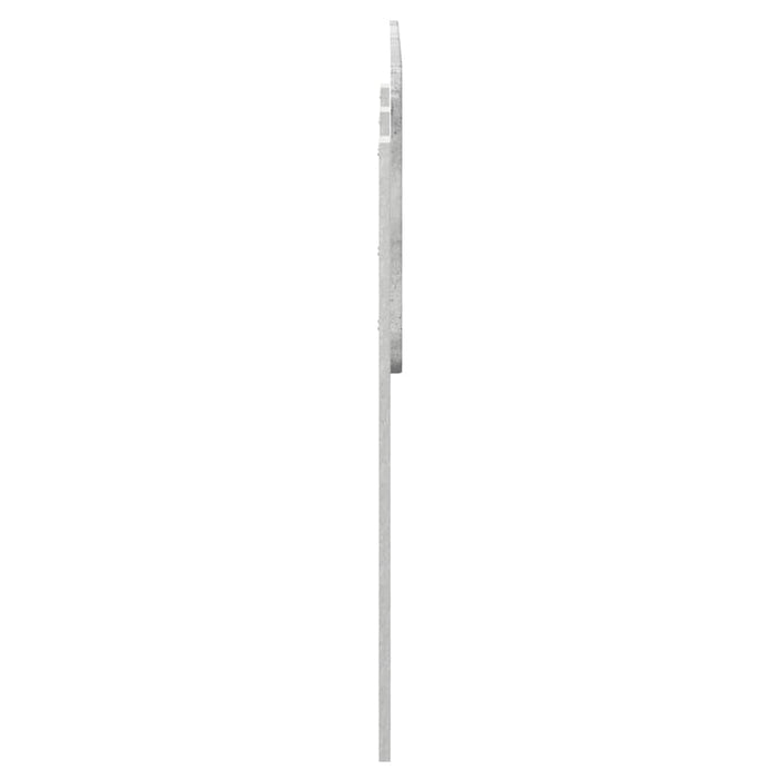 Tăblie cap cu headboard Gri din beton 135 cm Lemn compozit - WALTI WALTI