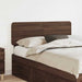 Tăblie cap cu headboard Stejar închis 135 cm Lemn compozit - WALTI WALTI