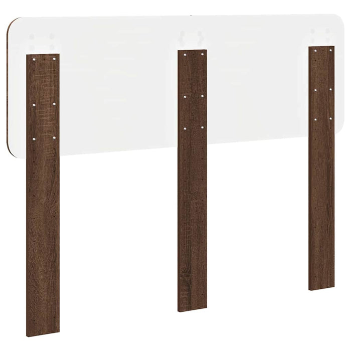 Tăblie cap cu headboard Stejar închis 135 cm Lemn compozit - WALTI WALTI