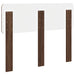 Tăblie cap cu headboard Stejar închis 135 cm Lemn compozit - WALTI WALTI