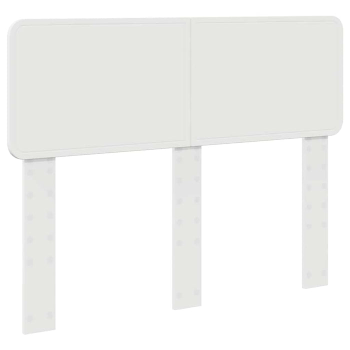 Tăblie cap cu headboard Alb 120 cm Lemn compozit - WALTI WALTI