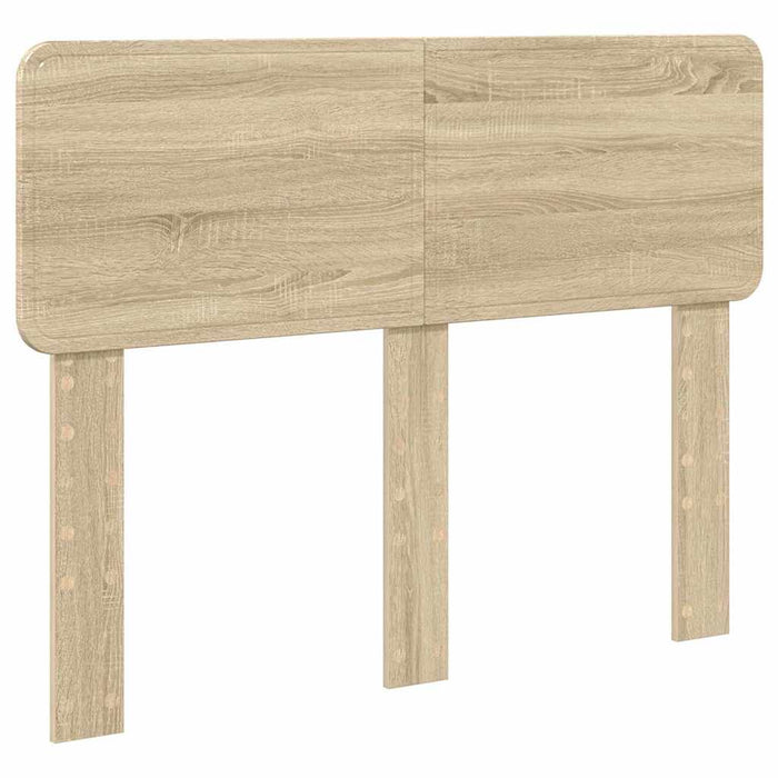 Tăblie cap cu headboard Stejar Sonoma 120 cm Lemn compozit - WALTI WALTI