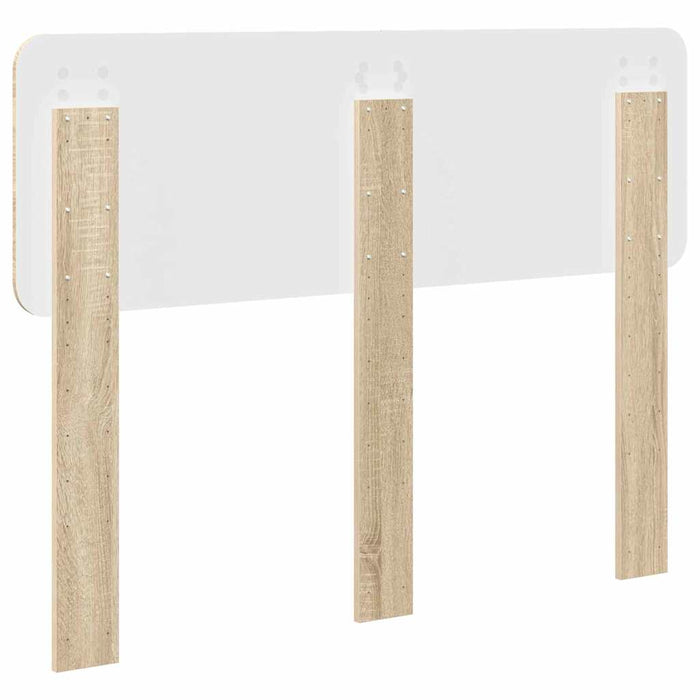 Tăblie cap cu headboard Stejar Sonoma 120 cm Lemn compozit - WALTI WALTI
