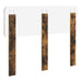 Tăblie cap cu headboard Stejar fumuriu 120 cm Lemn compozit - WALTI WALTI