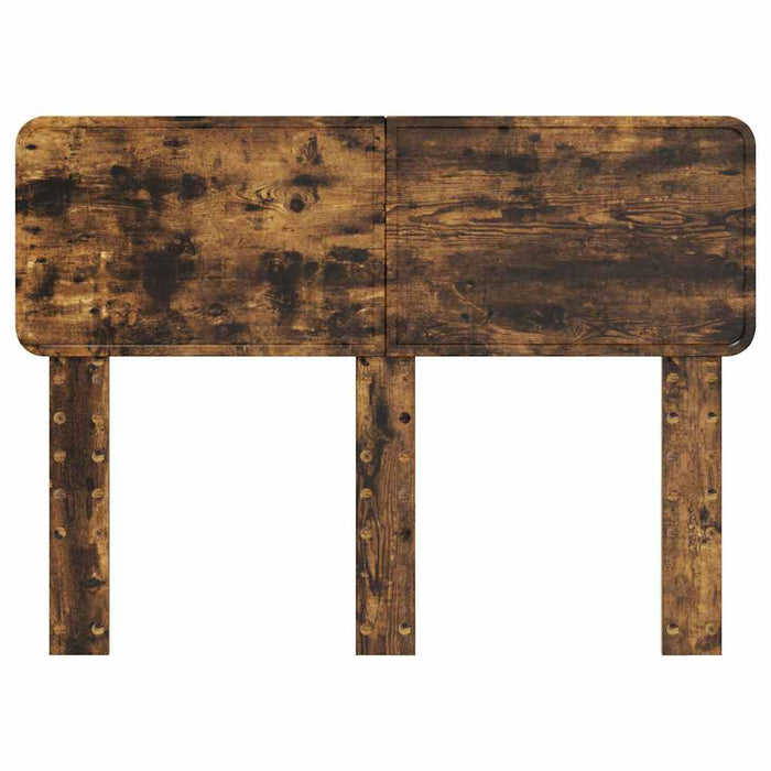 Tăblie cap cu headboard Stejar fumuriu 120 cm Lemn compozit - WALTI WALTI