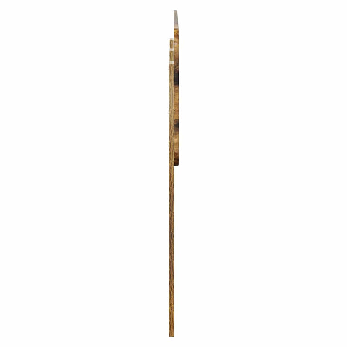 Tăblie cap cu headboard Stejar fumuriu 120 cm Lemn compozit - WALTI WALTI
