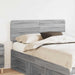 Tăblie cap cu headboard Gri Sonoma 120 cm Lemn compozit - WALTI WALTI