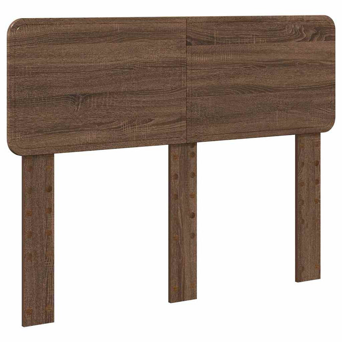 Tăblie cap cu headboard Stejar închis 120 cm Lemn compozit - WALTI WALTI