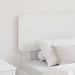 Tăblie cap cu headboard Alb 100 cm Lemn compozit - WALTI WALTI