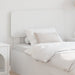 Tăblie cap cu headboard Alb 100 cm Lemn compozit - WALTI WALTI