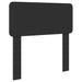 Tăblie cap cu headboard Stejar Negru 100 cm Lemn compozit - WALTI WALTI